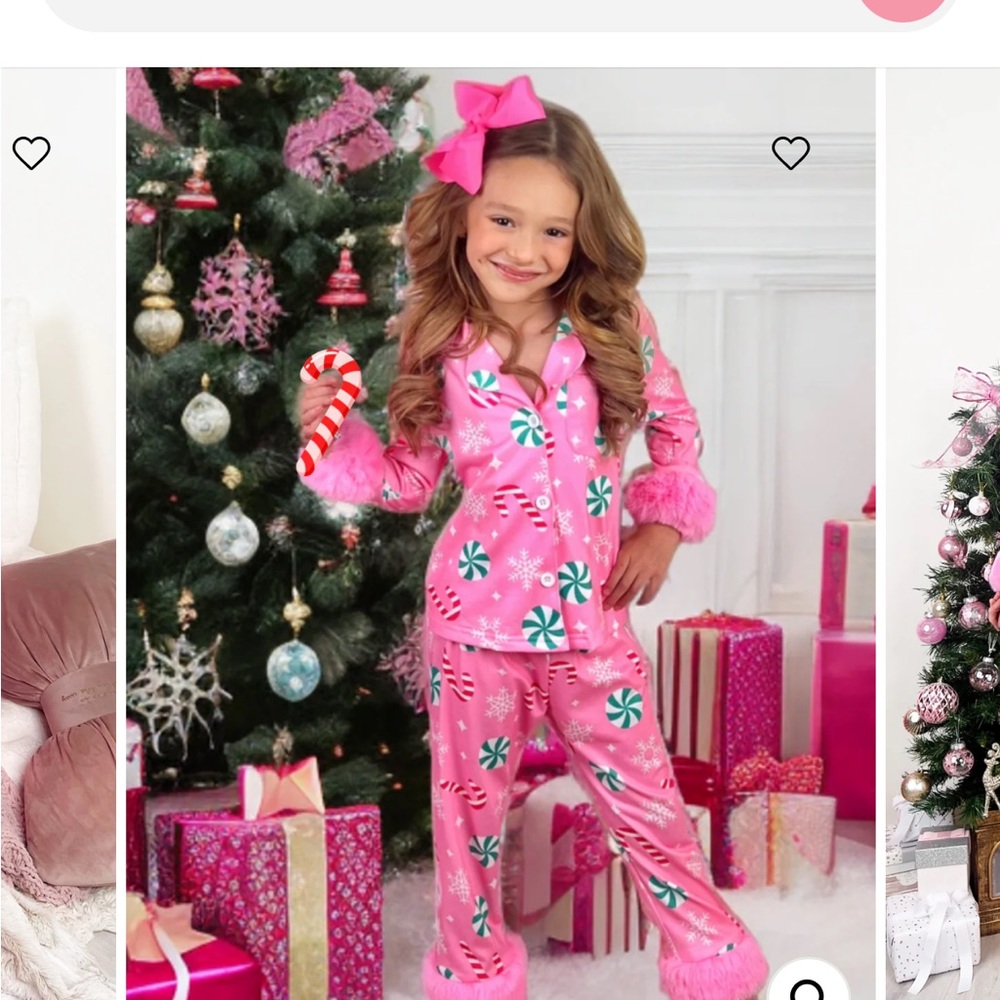 Christmas Pajamas MiaBelleBaby Boutique